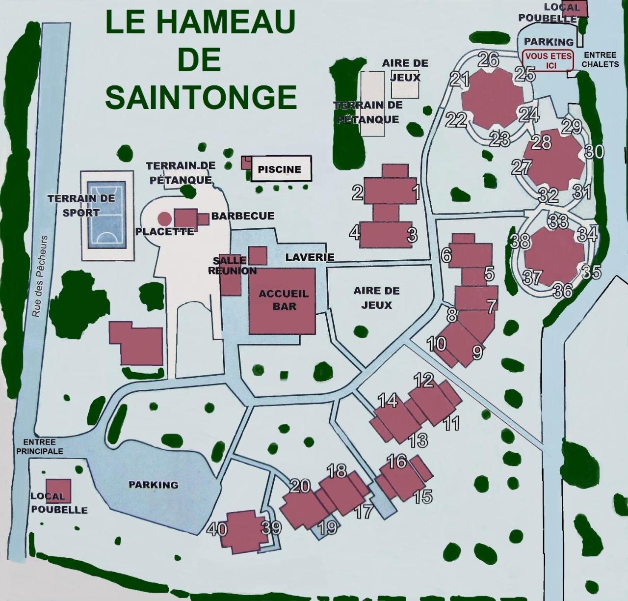 הוילה Tonnay-Boutonne Le Hameau De Saintonge מראה חיצוני תמונה